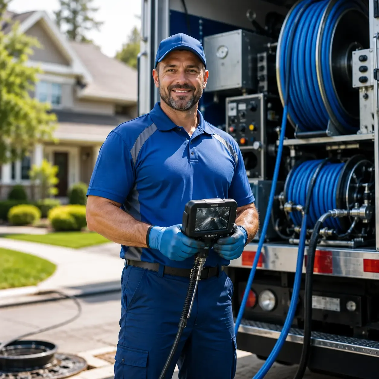 Local outdoor drain cleaning specialists in Hays, NC